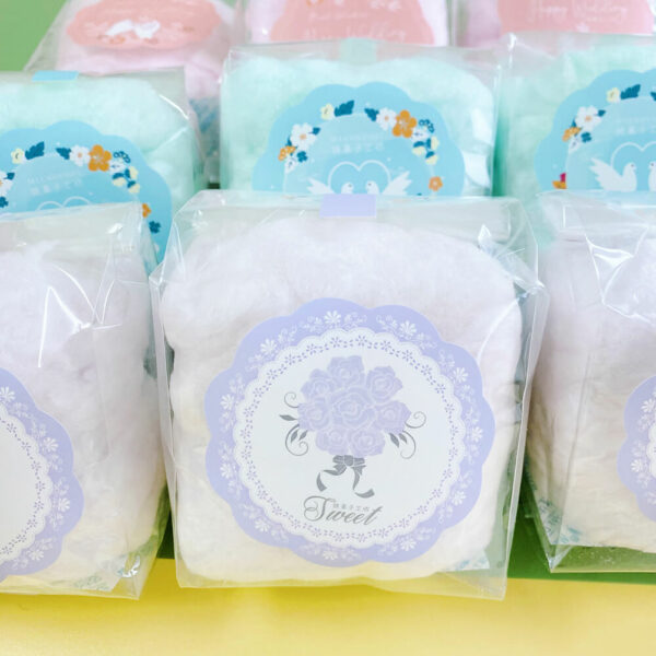 袋裝棉花糖–花朵紫｜綿菓子工坊